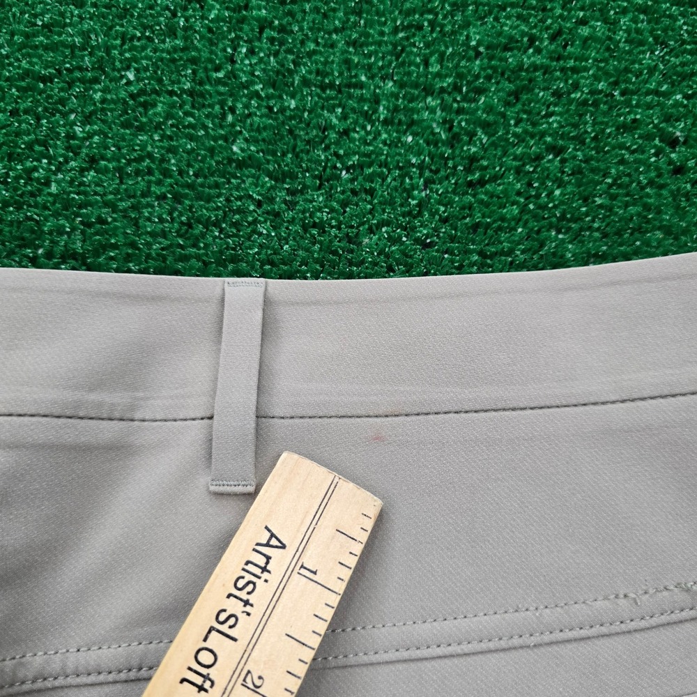 Public Rec Pants Mens 38x30 Beige Chino Flat Front Performance Golf Casual - Picture 16 of 16
